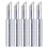 5PCS Ασημένιο Κολλητήρι Μύτη 900M-T-5C 4mm Εσωτερική Διάμετρος Συγκολλητικό 1