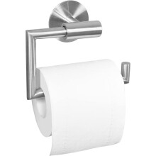 Stojak na papier toaletowy, samoprzylepny, dozownik ścienny ze stali nierdzewnej, łatwy montaż bez wiercenia, do łazienek odpornych na rdzę i