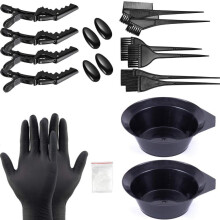 DIY-Schönheitssalon-Werkzeugset für Friseursalons, hochwertige Kunststoff-Färbepinsel – unverzichtbare Pinsel für gleichmäßige Farbergebnisse