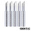 5PCS Ασημένιο Κολλητήρι Μύτη 900M-T-5C 4mm Εσωτερική Διάμετρος Συγκολλητικό 2