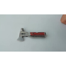 Cadeau voor mannen, vaders, echtgenoten, vriendjes: 9-in-1 outdoor multitool, roestvrijstalen multifunctionele set voor kamperen, jagen en wandelen,