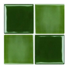 Vintage Mid Century Modern Peel And Stick Backsplash For Kitchen Bathroom, Decorative Seafoam Green Ceramic Tile Simulates Real Ceramic Effect, 20Pcs