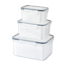 Ensemble de 3 conteneurs de rangement de cuisine étanches,