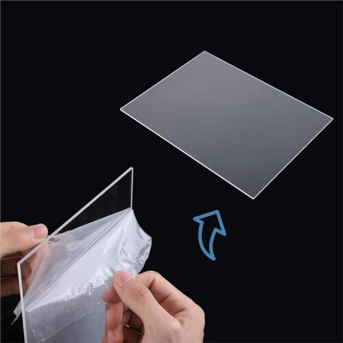 Acrílico para relevo Pad de Corte, 2 peças de matrizes em placa acrílica de 7,8x6 polegadas para artesanato 2
