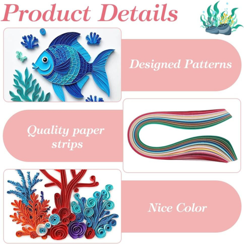 Καλοκαιρινή ευχετήρια κάρτα DIY Kit 20 Σετ DIY Θέμα Θαλάσσιο Ζώο 5 Στυλ Εργ 1
