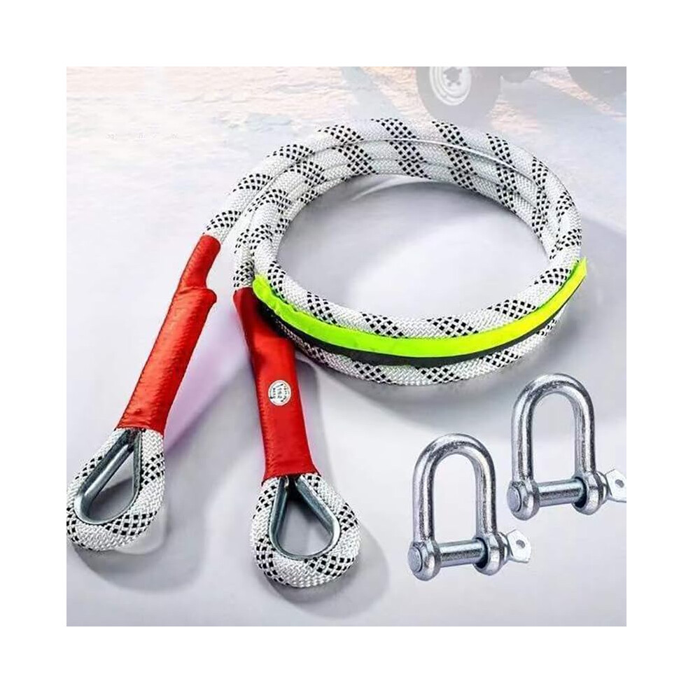 Car Tow Rope For Mazda Cx7 Cx8 Cx30 Cx9 Mx5 Cx5 Cx3 10 Tonnes 5 Metres Heavyduty Tow Strap With Uring Hooks 9382693579461