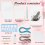 Καλοκαιρινή ευχετήρια κάρτα DIY Kit 20 Σετ DIY Θέμα Θαλάσσιο Ζώο 5 Στυλ Εργ 5