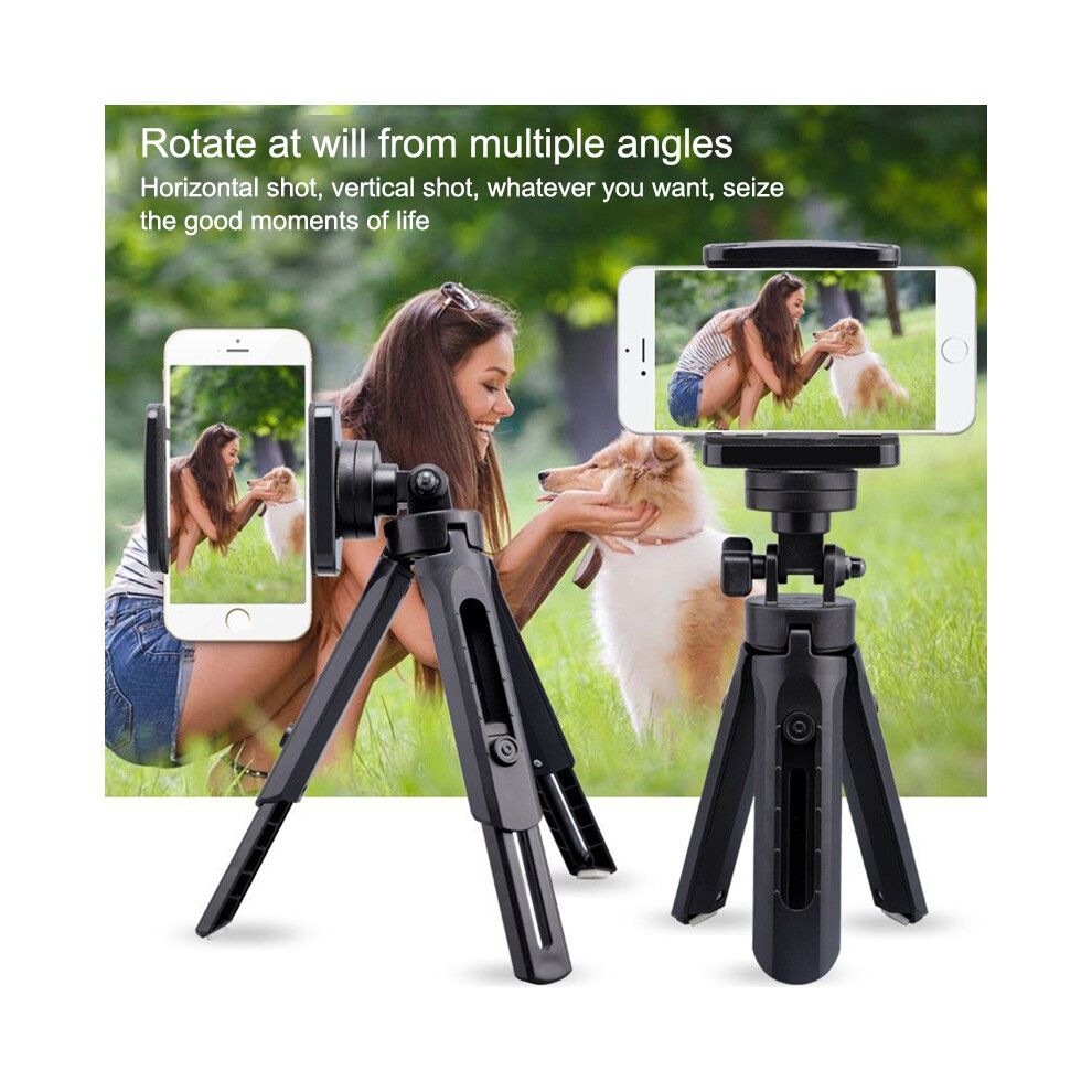 Portable Extendable Mini Desktop Smartphone Tripod Mount Cell Phone Selfie Stick Tripod Phone Holder For Live Video Selfie 6935161513813