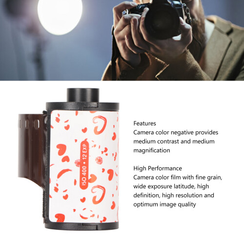 35mm Color Print Film 12 Exposures, 400 Sensitivity for 135 Camera 2