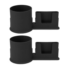 2lots Reliability Kayaks Drink Holder Boats Cup Holder-Black