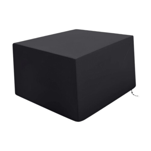 (Square) Heavy Duty 600D Oxford Cloth Fire Cover Full Coverage Weather Wind 2