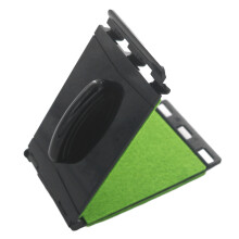 Dark Green Guitar String Cleaner with Fretboard Scrubber Easy Instrument Care