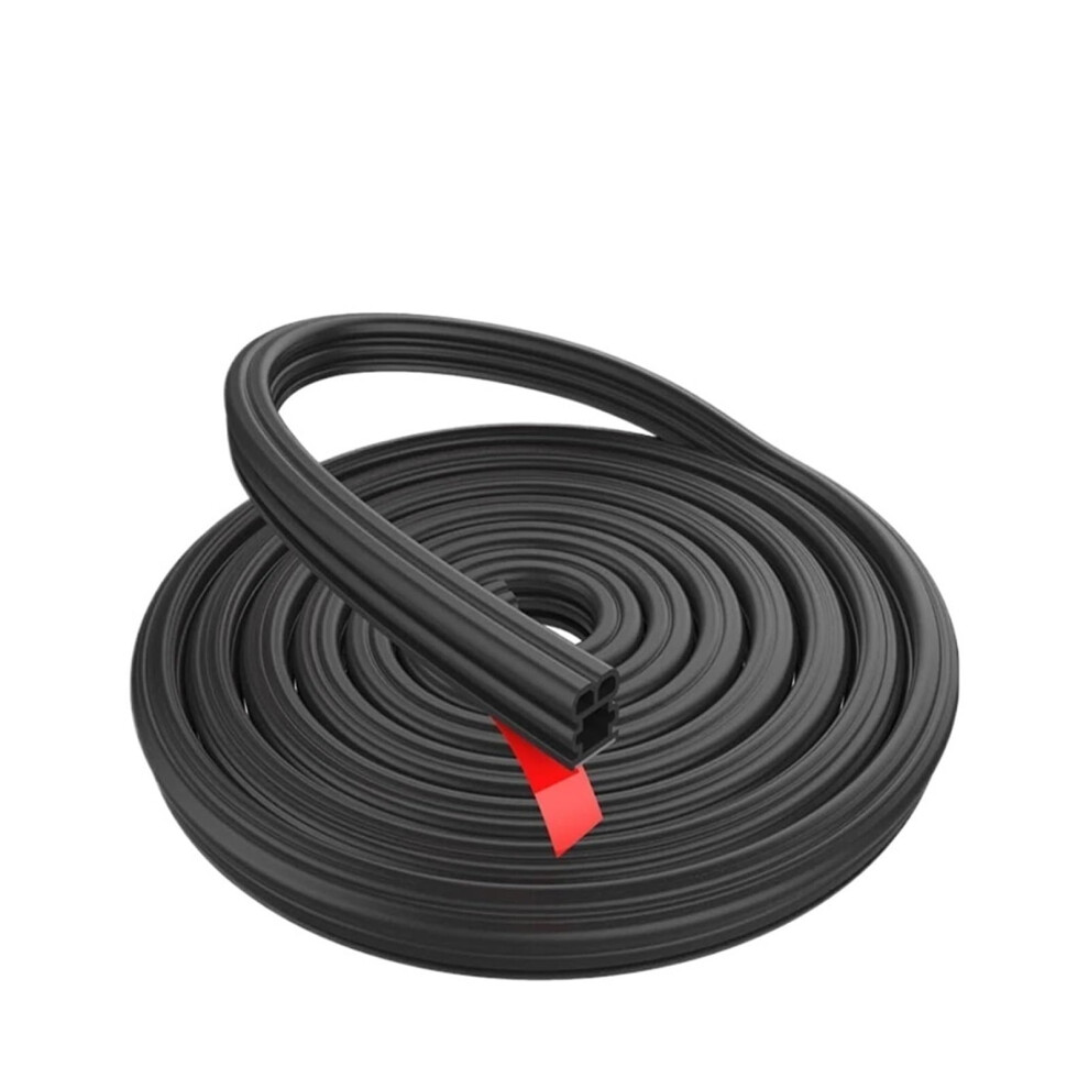 Doublelayer Universal Automotive Sealing Strips For Car Doors, Trunk, And Hood, Soundproof Rubber Sealing Strips (15X14 8M). 9426802383348