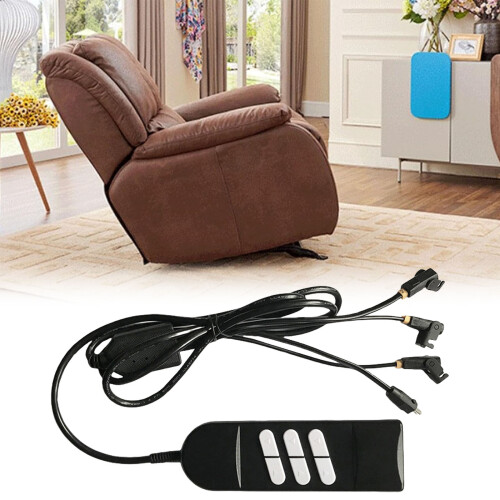 Télécommande inclinable électrique, 6 boutons, trois 1