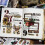 50 Stück Vintage-Material-Aufkleber, 11