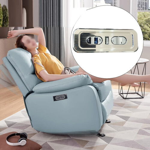 Recliner Double Motor Remote Switches Ergonomic Control USB 1