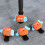 Couvre-pieds de meubles en caoutchouc robuste,-Orange 6