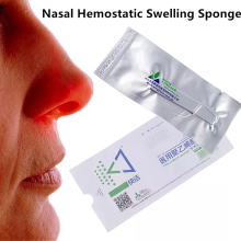 1PCS Medizinischer hämostatischer PVA-Expansionsschwamm Einweg-Nasenverbandsschwamm gegen Nasenblutung