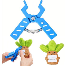 Safe Eyes Häkelwerkzeuge für ergonomische Bastelmaterialien, 1PCS Safety Eye Tool zum Häkeln, Safety Eye Hilfswerkzeug