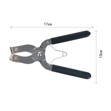 Installer Zange Edelstahl-Kolbenring-Kompressor mit L-Schraubenschlüssel 75 mm Höhenverstellbarkeit 53 mm 150 mm Reichweite