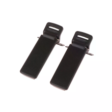 2PCS Riemenclips Walkie Talkie-Ersatzteil Rücken Gürtelclip für Baofeng 2-Wege-Radio UV5R Zubehör