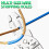 Foldable wire stripper, pulley design multi-function electrician wire splitter wire winding pliers crimping pliers hand tool 3