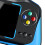 Mini Handheld Game Console with 500 Games 3.5in HD Screen Red Blue 7