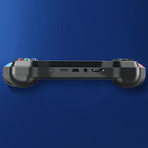 Mini Handheld Game Console with 500 Games 3.5in HD Screen Red Blue 2