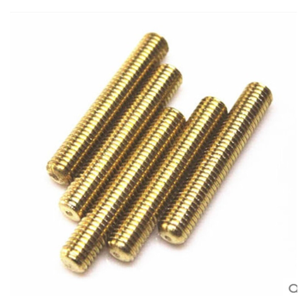Brass Bolt Full Thread M6 M8 M10 M12, 50100Mm Lengths, Rod Bar Stud, 80Mm Size, Color M8/M10 9426802386523
