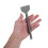 Silver Pneumatic Flat Hammer Tool Carbon Steel for Car Use 4