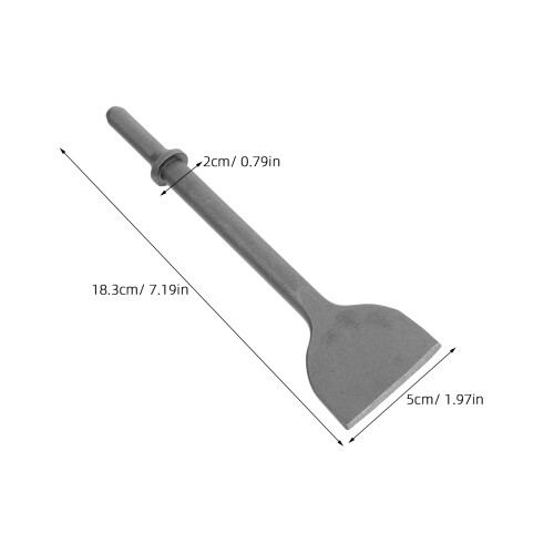 Silver Pneumatic Flat Hammer Tool Carbon Steel for Car Use 1