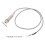 2Pcs Guitar Instrument Cable Black Endpin Jack Compatible Durable 3