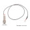 2Pcs Guitar Instrument Cable Black Endpin Jack Compatible Durable 2