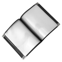 PVC Trasparente Menu Binder A4 Porta Menù Resistente