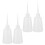 4Pièces Flacons Doseurs En Pet 300Ml Avec Embout Précis 1
