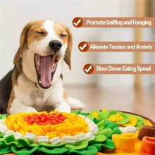 Y17A Tappetino da Alimentazione Multifunzionale per Cani Noia per Cani con Cuccioli Dispenser di Premi per Cani