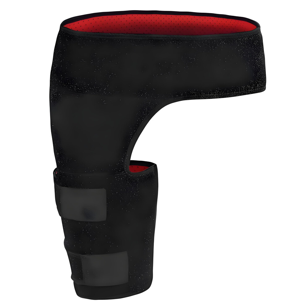 Groin and Hip Brace, Durable, MoistureWicking Neoprene, Stays Dry and Comfortable, for Sciatica Pain, Groin Pulling, Hip Flexor Injuries or Pulled.