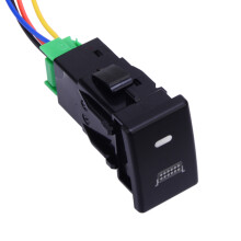 12V 3A LED-Lichtleisten-Druckknopfschalter mit LED-Hintergrundanzeige mit Draht, passend für Holden Colorado Isuzu MU-X V-CROSS D-MAX