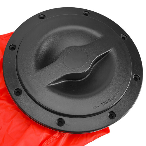 6" Deckplatten Bootskajak-Kanu-Lukendeckel mit Aufbewahrungstasche 1