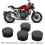 Durable Black Frame Hole Plug for CB1000R  Dust & Waterproof 2