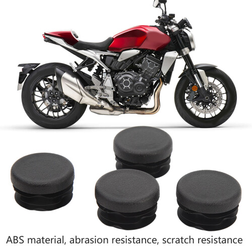Durable Black Frame Hole Plug for CB1000R  Dust & Waterproof 1