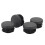 Durable Black Frame Hole Plug for CB1000R  Dust & Waterproof 6