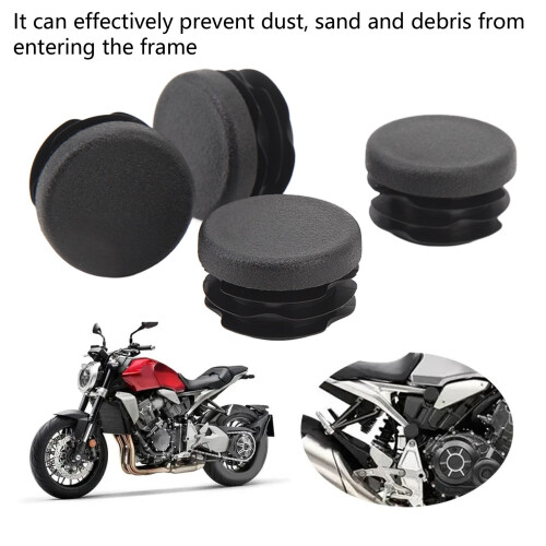 Durable Black Frame Hole Plug for CB1000R  Dust & Waterproof 2
