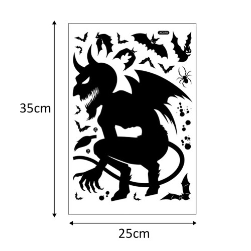 Sturdy Durable Reusable Templates, Halloween Theme Drawing For Multiple Function Projects, Easy To Use Clean And Long Lasting Adhesion For Wood 1