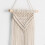Κρεμαστό τοίχου Boho Macrame για κάθε χώρο, μοναδικός σχεδιασμός, φυσικό υλικό, 1