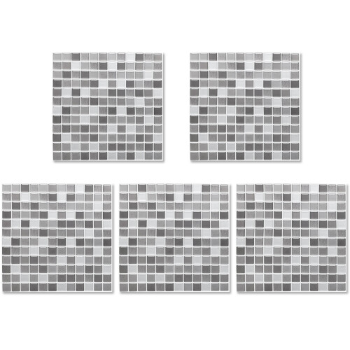 Μεταμορφωτικά αυτοκόλλητα πλακάκια backsplash μωσαϊκού, αυτοκόλλητο υλικό PET με 1