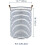 Strong Handles Laundry Hamper, Thick Polyester Material Ensures Longevity, Collapsible Design for Convenient Storage, Waterproof Coating Protects 2