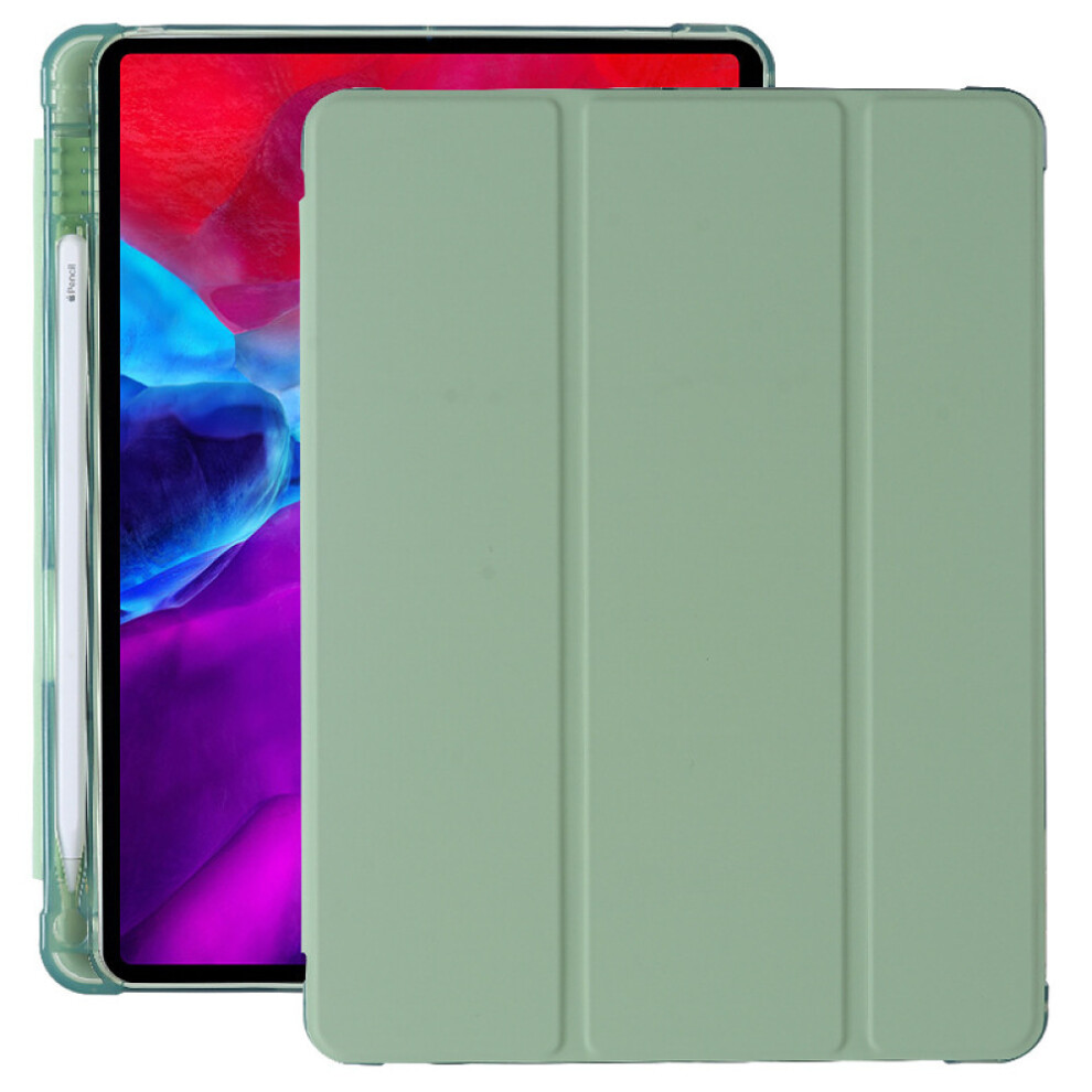 Lightweight Protective Case For Ipad 10.2 Inch, Tri-Fold Front Cover With Auto Wake/Sleep Function, Translucent Frosted Back Cover For Ipad 7Th Gen 9340258611636
