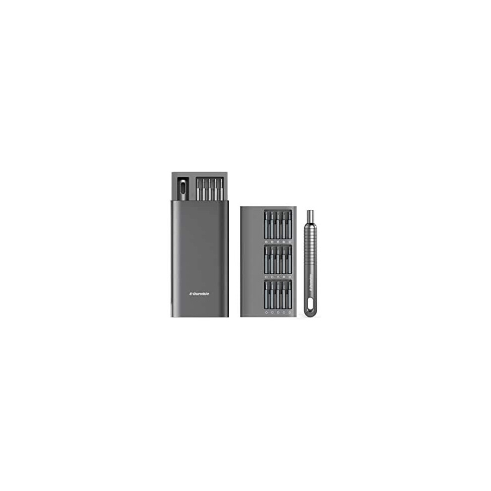 Silver Precision Screwdriver Kit, 31 Pieces Multibit Repair Tool, Magnetic Mini Drivers For Electronics & Gadgets, Ergonomic & Durable Handle, 9128293555487