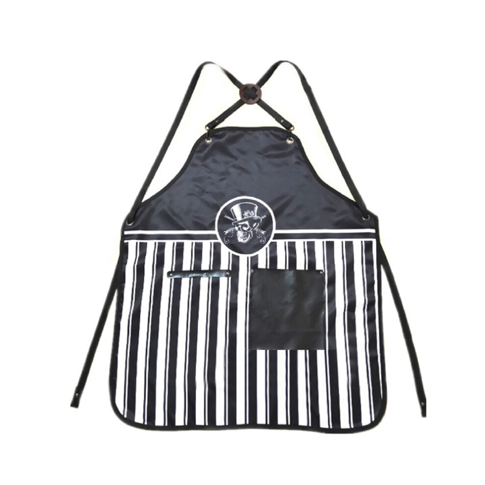 Professional Apron For Hairdressers, Quality Material Salon Styling Apron With Pockets, Durable Hemmed Anti-Static Apron For Barbers And 9138057726800